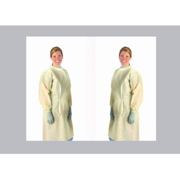 Anti Leakage Disposable Isolation Gowns Strong Adsorption Ability Feeling Soft
