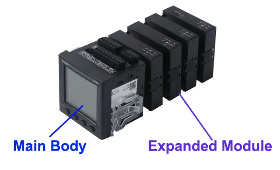 Acrel APM800 Network Power Meter Multifunction Meter Monitoring Power Quality Three Phase Energy Meter External Modules