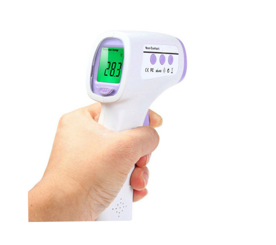 Infrared Ear Forehead Thermometer  Last Measuring Reading Beeper Function
