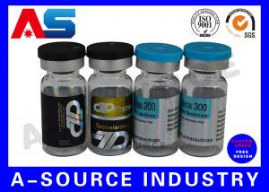  Holographic 10ml Vial Labels Injectable Peptide Prescription Vial Label Printing 4C Full Color Manufactures