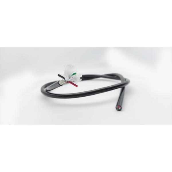 Bus Ethernet Cables Flexible USB PE Insulation PUR Jacket 2×0.22mm² SPC ST +2×0.5mm² BC Custom Cable