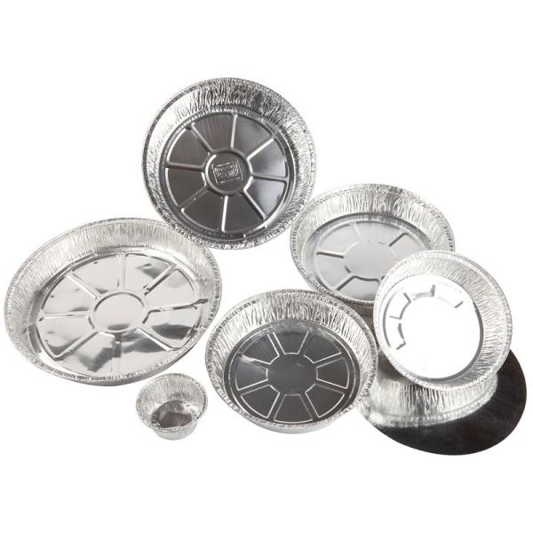 Food Package Aluminum Foil Pans Durable Lightweight Environment Friendly