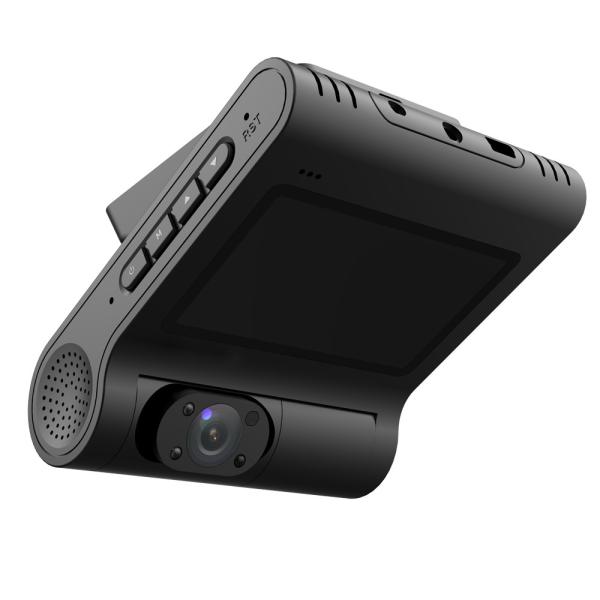 Small Black Driver Fatigue Alarm System Motion Sensor Camera For Car