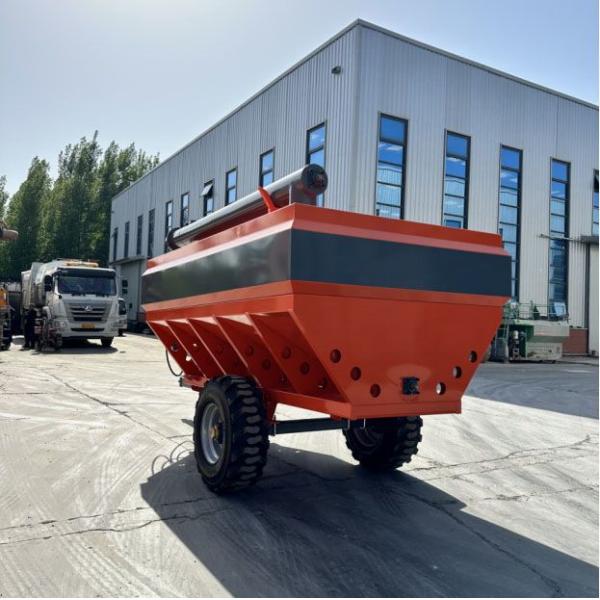 Heavy Duty Grain Cart 360 Degrees Rotated For Farming Transportation
