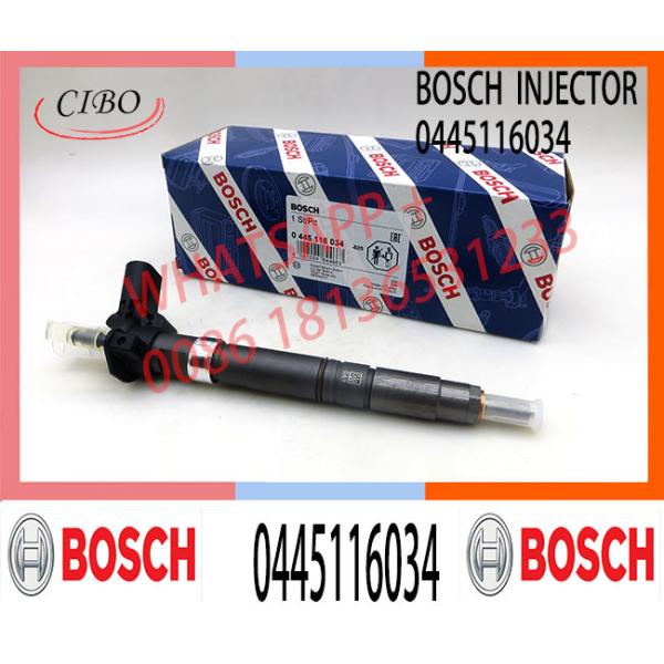 Genuine and new Common rail injector 0445116035 0445116034 for VVVW 03L130277C 03L 130 277C