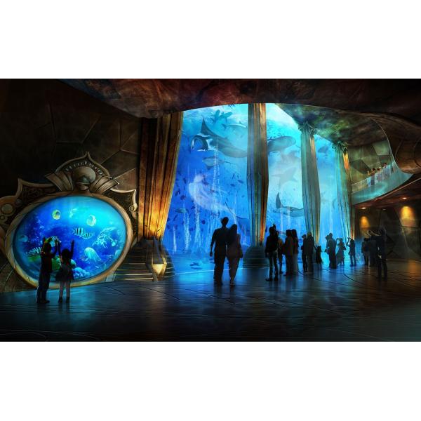Various Shapes Fiberglass Above Ground Acrylic Swimming Pool with Moulding Processing