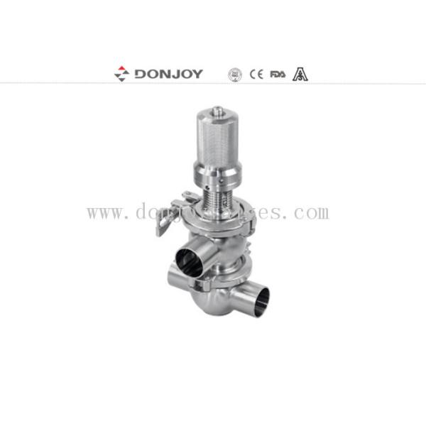 2.5  SS304  Four way Pressure Safety Valve adjustable between 1Bar to10 Bar