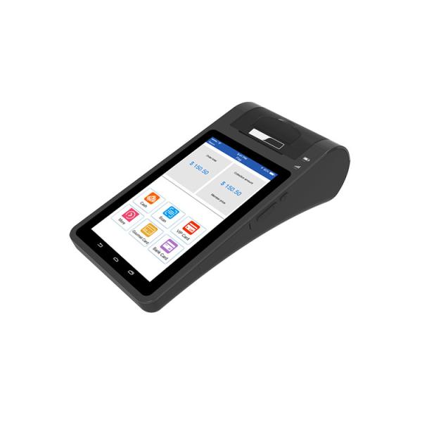 7 Inch touch screen Android Smart POS Terminal with thermal printer
