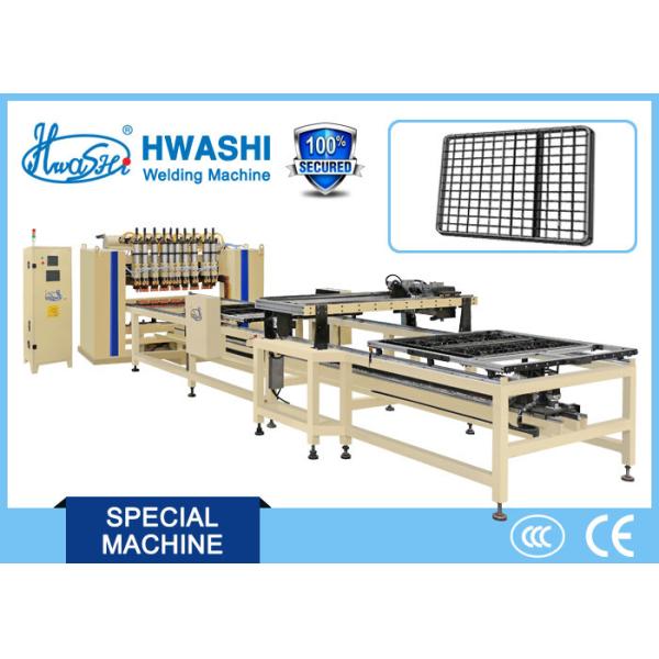 Automatic Bedbase Wire Welding Machine , Bunk Bed Frame Resistance Welder