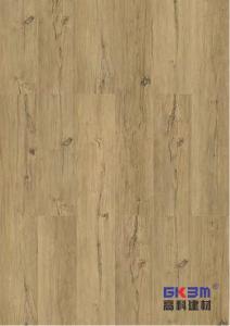 China 5mm Wood Grain SPC Flooring Unilin Click Beach Sunset Burlywood Eco Friendly GKBM MJ-W6003 on sale