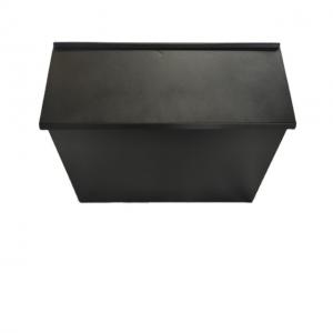 China Secure Key Lock Wall Mount Metal Mailboxes with Powder Coating Coated Protection on sale
