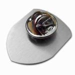 Retractable Magnet Hard Enamel Lapel Pins , Gold / Silver Metal Enamel Pin