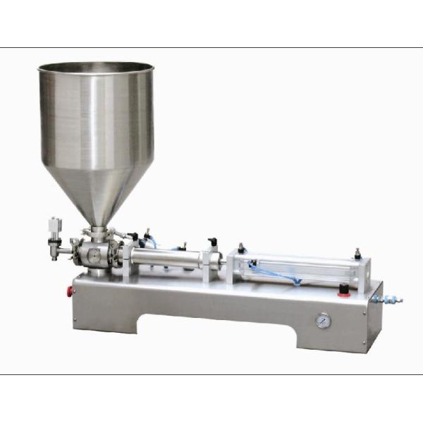 Volume Control Semi Automatic Bottle Filling Machine / Liquid Filling Machine Piston Type