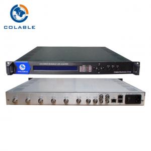  8 Channel ASI To IP Output IP Video Multiplexer DVB Headend TS Multiplexer Scrambler Manufactures