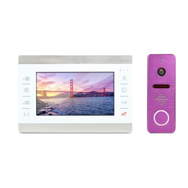 7 Handsfree CCD/CMOS video camera interphone villa color video door phone