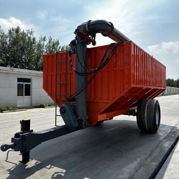 Agricultural Dry Fertilizer Cart 360 Degree Lifting For Grain Transportation