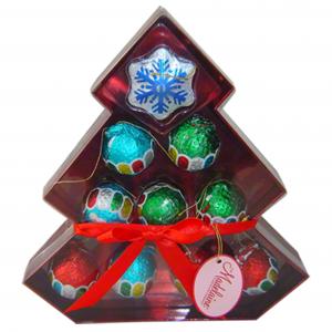  Tree Shape Food Gift Box Packaging Rigid Luxury Chocolate Gift Box Manufactures
