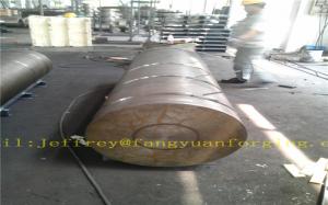  36CrNiMo4 Hot Rolled Gear Ring Forged Shaft Bar Rough Turned Q+T Heat Treatment Manufactures