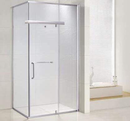 Quality Aluminium Shower Room , Double Rail And Double Sliding Door , Temper Glass 8mm / 10mm for sale