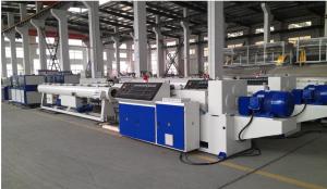 China Advanced Plastic PVC Pipe Extrusion Line , PVC Pipe Extruder Machine For Drainge on sale