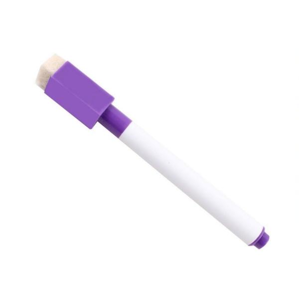 Mini whiteboard marker with brush, dry eraser marker, good quality marker with brush and magnet dry erasable marker pen