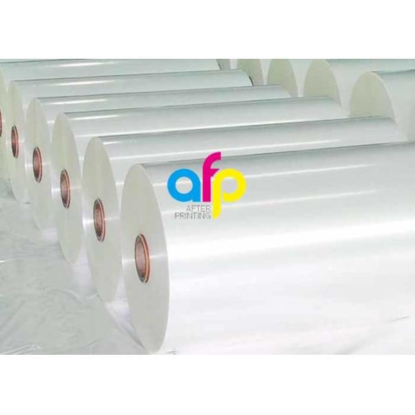 Transparent Thermal Lamination Film , Moisture Proof Plastic Laminating Roll Film