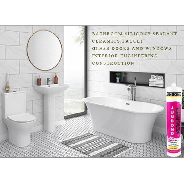 MSDS Waterproof Bathroom Sealant 260ml Acetic Silicone Paste