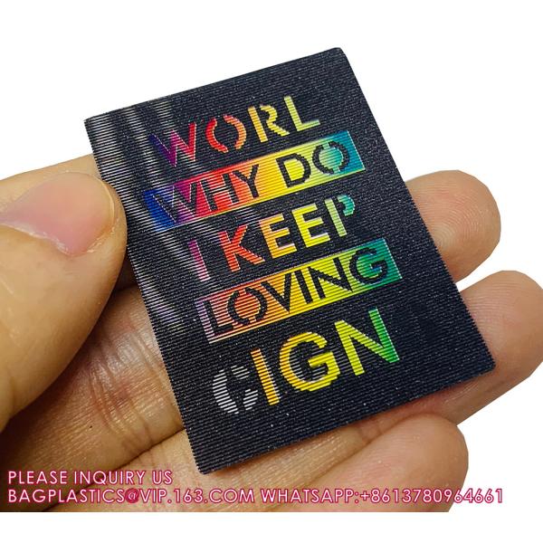 Custom High Definition 3D Lenticular Pictures TPU Plastic Label Card Eco-Friendly TPU 3D Lenticular Patch Lenticular