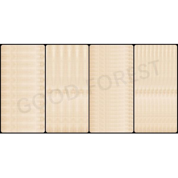 Natural Sycamore Figured Wood Veneer 0.3mm - 0.5mm For Interior Doors