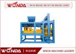 Fully Automatic Brick Making Machine , Concrete Block Making Machine QT6 - 15
