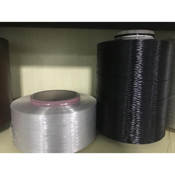 Dope Dyed / Raw White High Tenacity Polyester Yarn 150D 48F 7GPD For Fishing Net