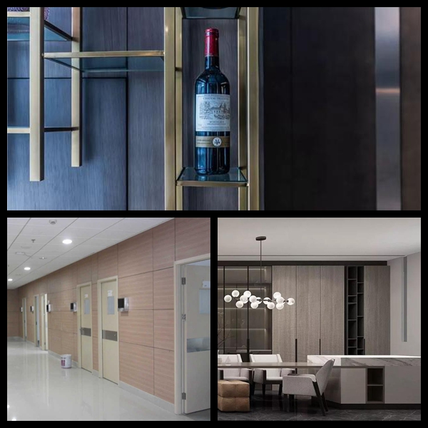 Nicewood Color Dyed Veneer Sheets For Wallcovering / Furniture