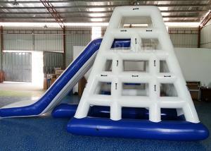  Safety Inflatable Water Games Inflatable Jungle Rock Silk Screen Printing Manufactures