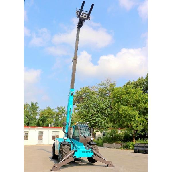 4x4 3.5 Ton 10m Telehandler with Cummins Engine for Construction Hot Sale in Saudi Arabia