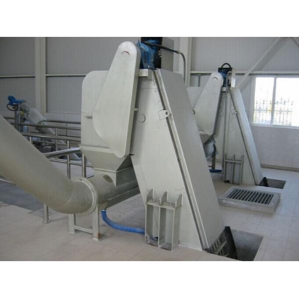 Municipal sewage and Wastewater Bar Screen / mechanically cleaned bar screen