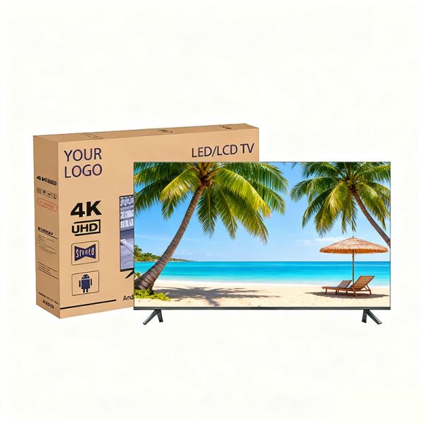 China Brand FHD Television 24 32 40 43 50 Inch LCD LED TV Smart TV with WIFI USB Port