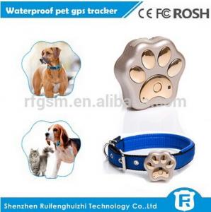 China phone number gps gprs tracker rohs manual with wireless charging for dog cat rf-v32 on sale