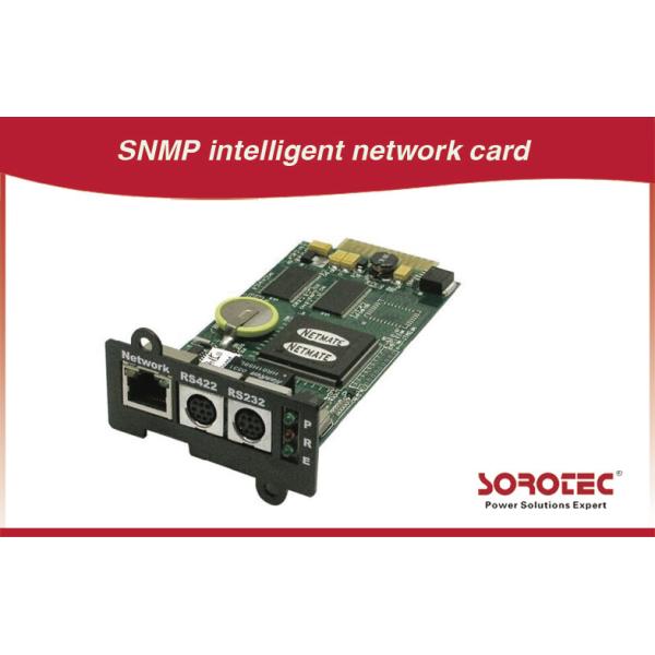 SNMP card UPS Accessories benefit for automatization and network management