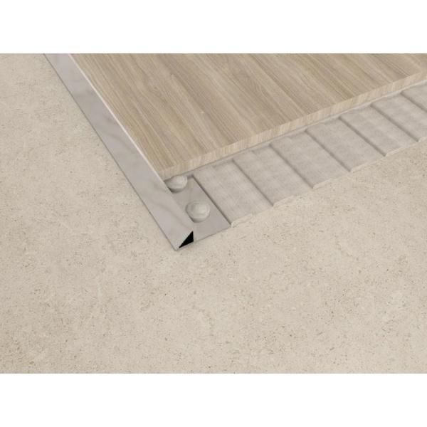 Decorative Gold Brushed 304 Stainless Steel Transition Strip Wall Tile Profile Trim