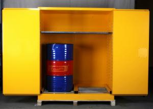 China Drum Hazardous   Storage Cabinet in  labs, minel, stock, chemical company stock, workshop; fuel safety cabinet on sale