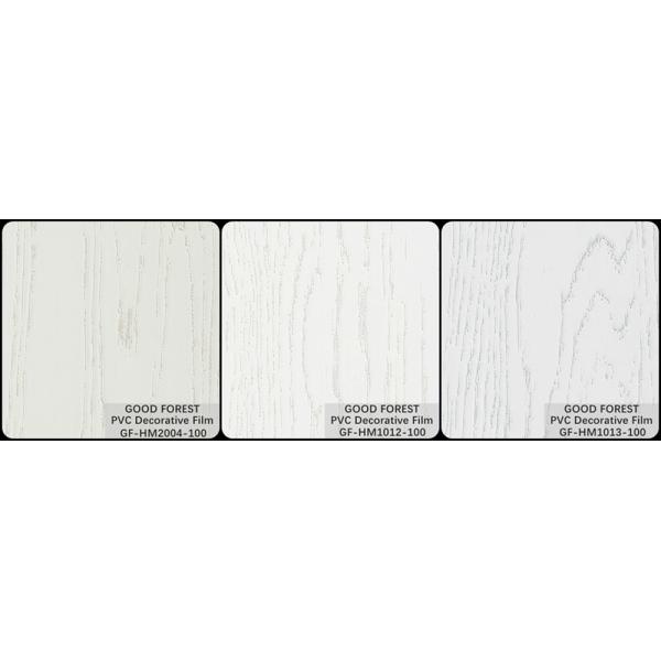Decorative PVC Blister Film Wooden Grain Pure Color 100 Type