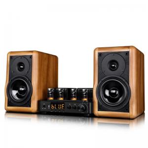  5 Inch Stereo Bookshelf Speakers , Passive Audio Speakers For TV Turntable Players Manufactures