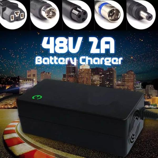 2A 54.6V AC 240V 48 Volt Battery Charger For Electric Bike