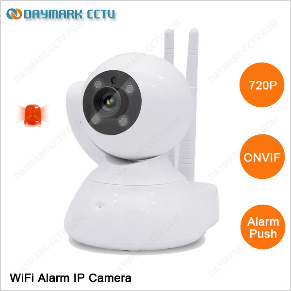 Indoor wireless home security pan tilt cctv camera rotating with night vision
