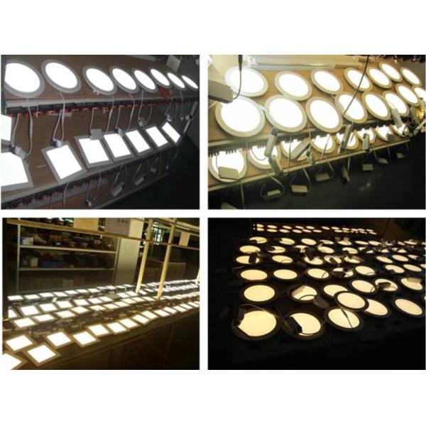 4000K 18 Watt LED Slim Panel Light Black / Grey / Sliver Color 30000H Lifespan