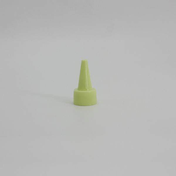 Plastic Light Green Packaging Bottle 24mm Flip Top Cap