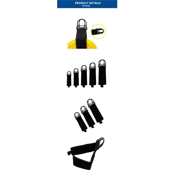 Flower Style Buckle Cable Management Tape For Wire And Water Pipe Organization And Storage