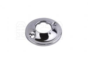 China Chrome Plated Shower Curtain Rod Flanges Customized Size OEM Service on sale