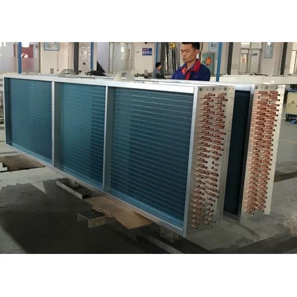 Copper Fin Type Refrigerator Heat Exchanger , Air Conditioner Heat Exchanger