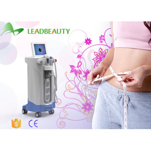 Vertical supersonic hifu slimming body shaping machine